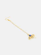 Ruby Raang Set Of 2 Blue Kundan - Distacart