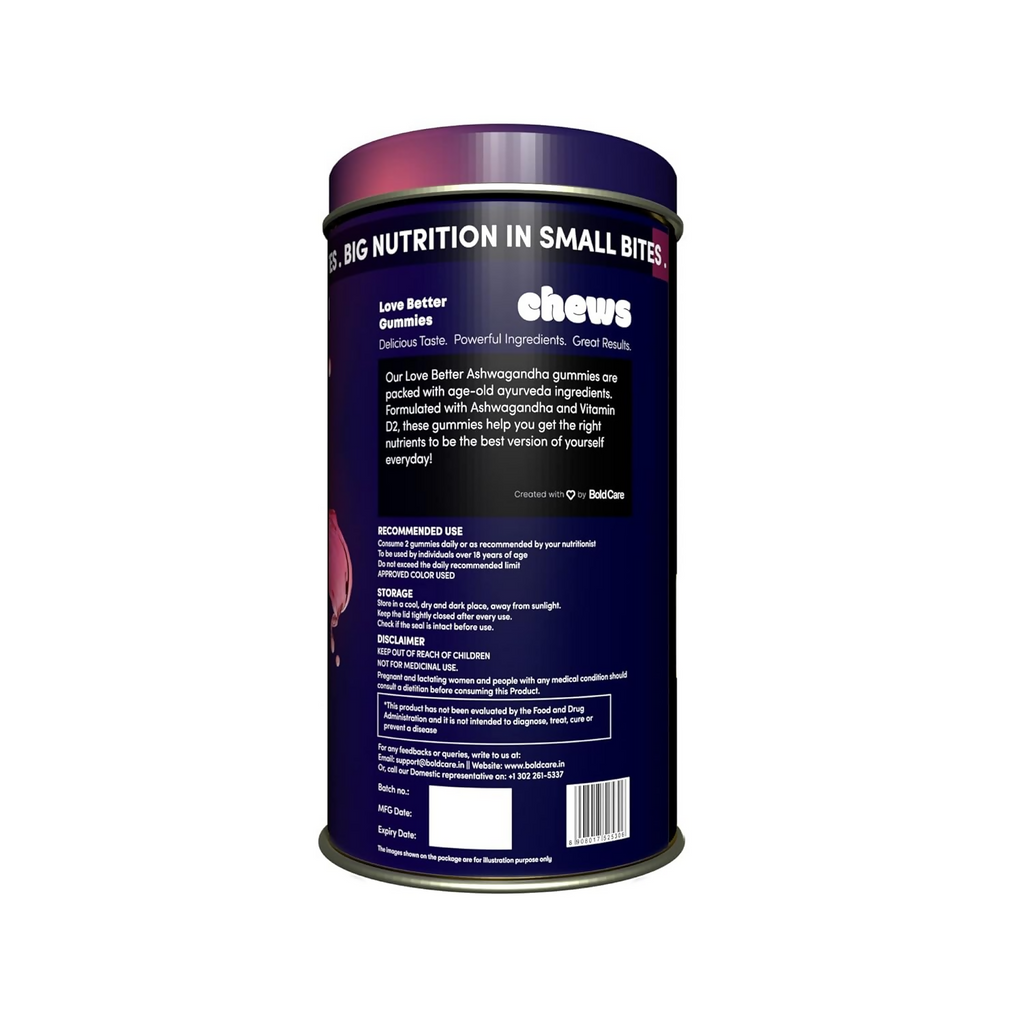 Bold Care Chew Love Better Gummies - Distacart