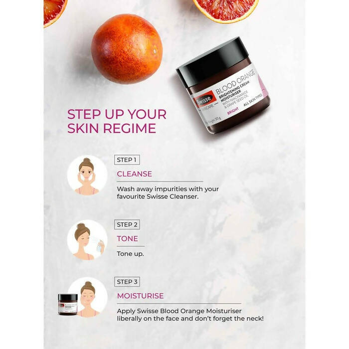 Swisse Blood Orange Brightening Cream Moisturiser
