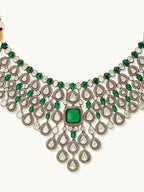 Nuyug Ethereal Kundan Necklace Set
