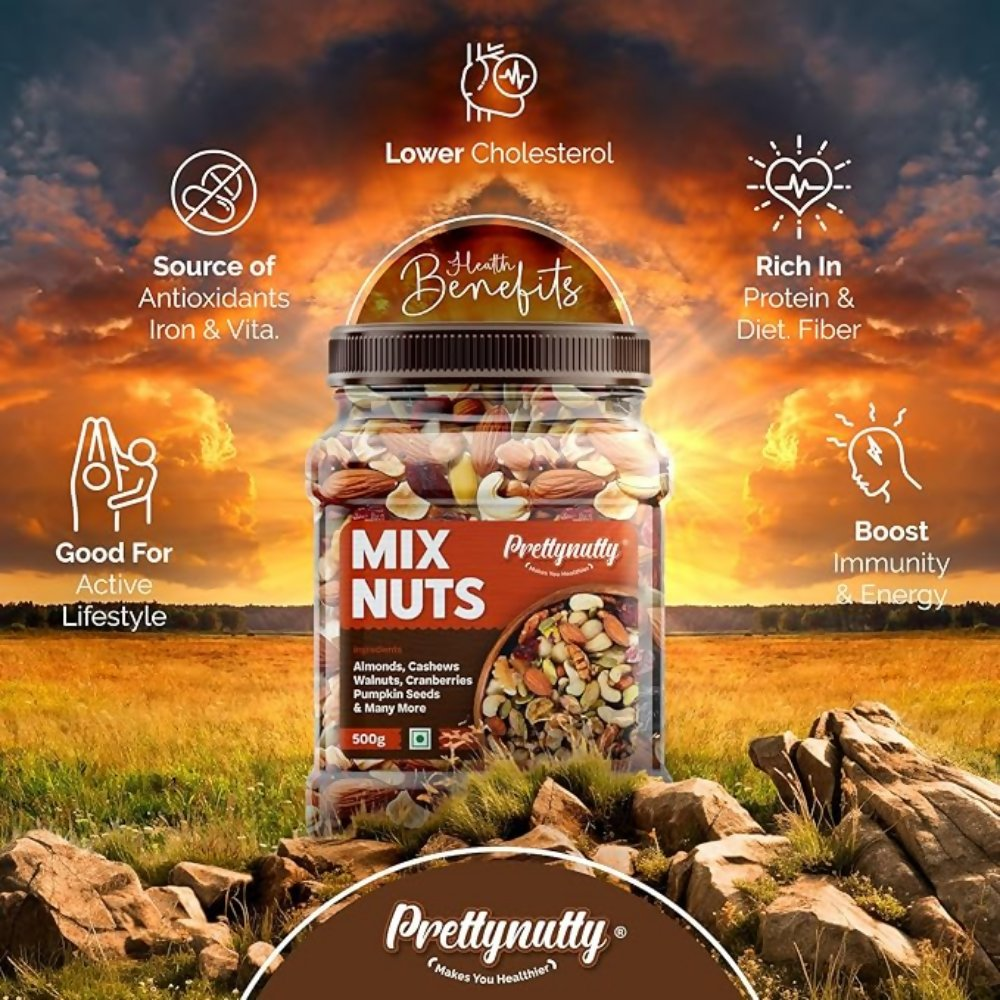Pretty Nutty Healthy Nutmix - Distacart