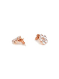 stone stud (Rose gold) - Ruby Raang - Distacart