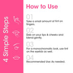 TAC - The Ayurveda Co. Hot Pink Lip, Cheek & Eye Tint
