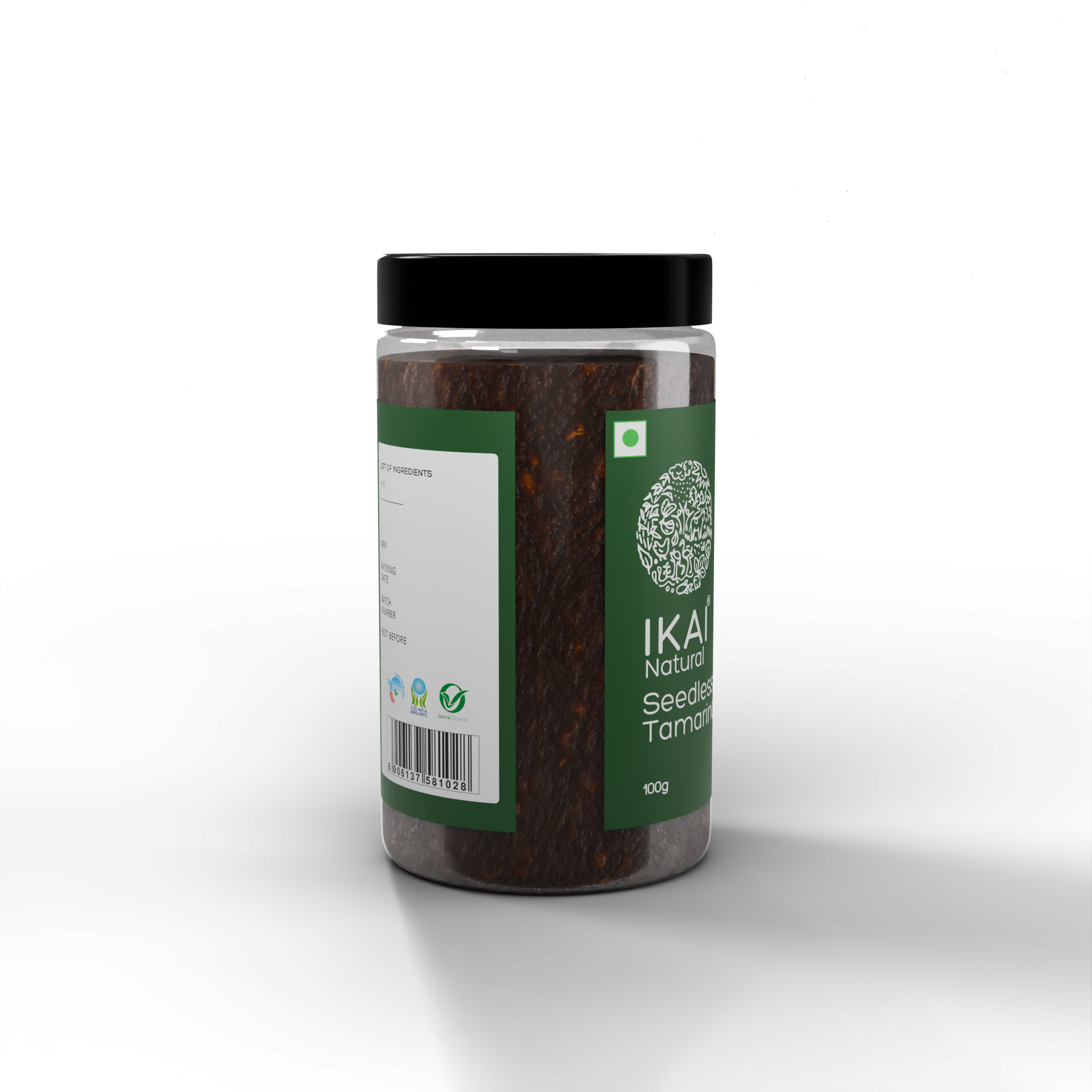 1 - Natural Seedless Tamarind -100g