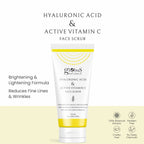 Globus Naturals Hyaluronic Acid & Vitamin C Anti Ageing Face Scrub