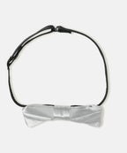 Manet Boys Solid Single Layer Bow - Silver