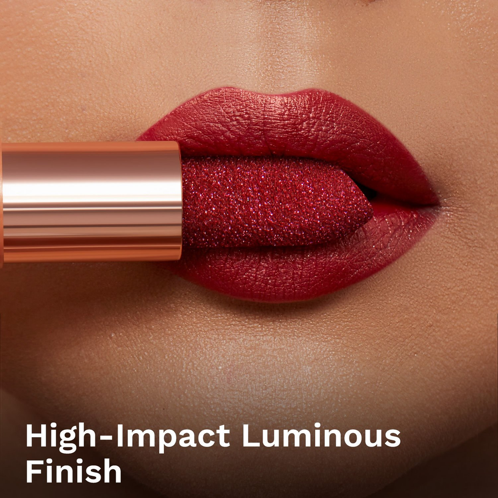 Pilgrim Glitter Lipstick With Matte Finish - Jumeirah Jewel01