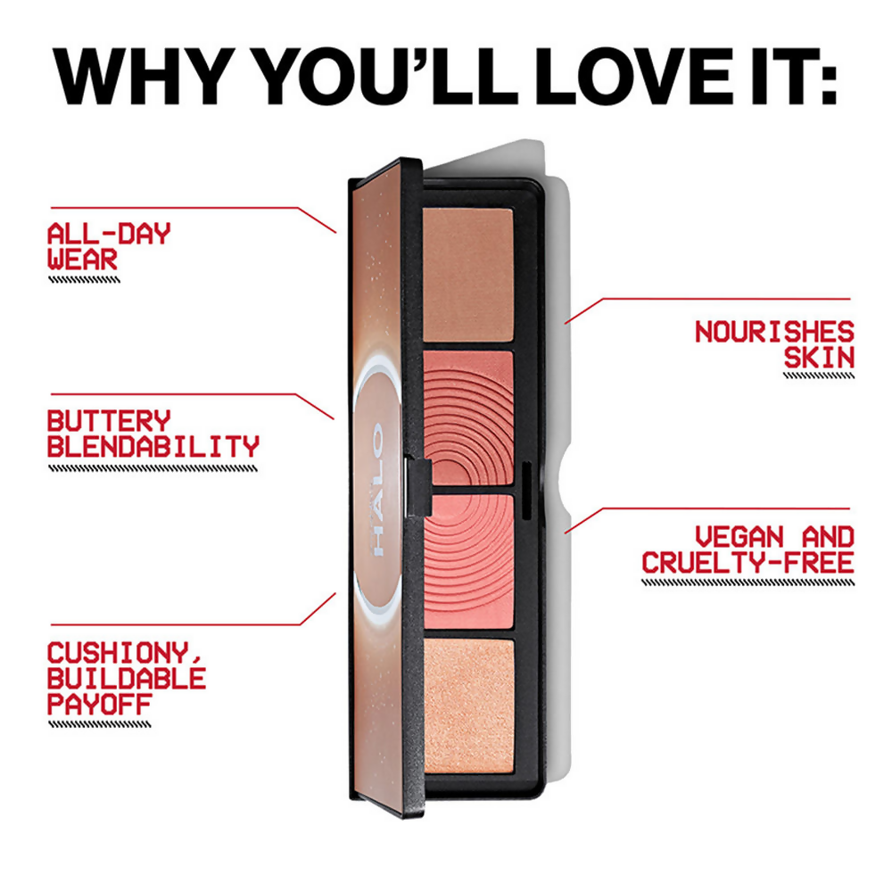 Smashbox Halo Contour Blush And Highlighter Palette - Back To Cali