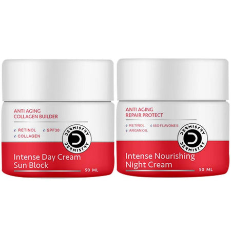 Dermistry Anti Aging Intense Day Cream Sun Block & Intense Nourishing Night Cream