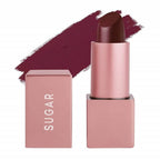 Sugar Mettle Matte Lipstick - Lyssa (Deep Burgundy Red)