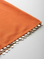 Ahalyaa Women's Traditional wear Kurta Set - Orange