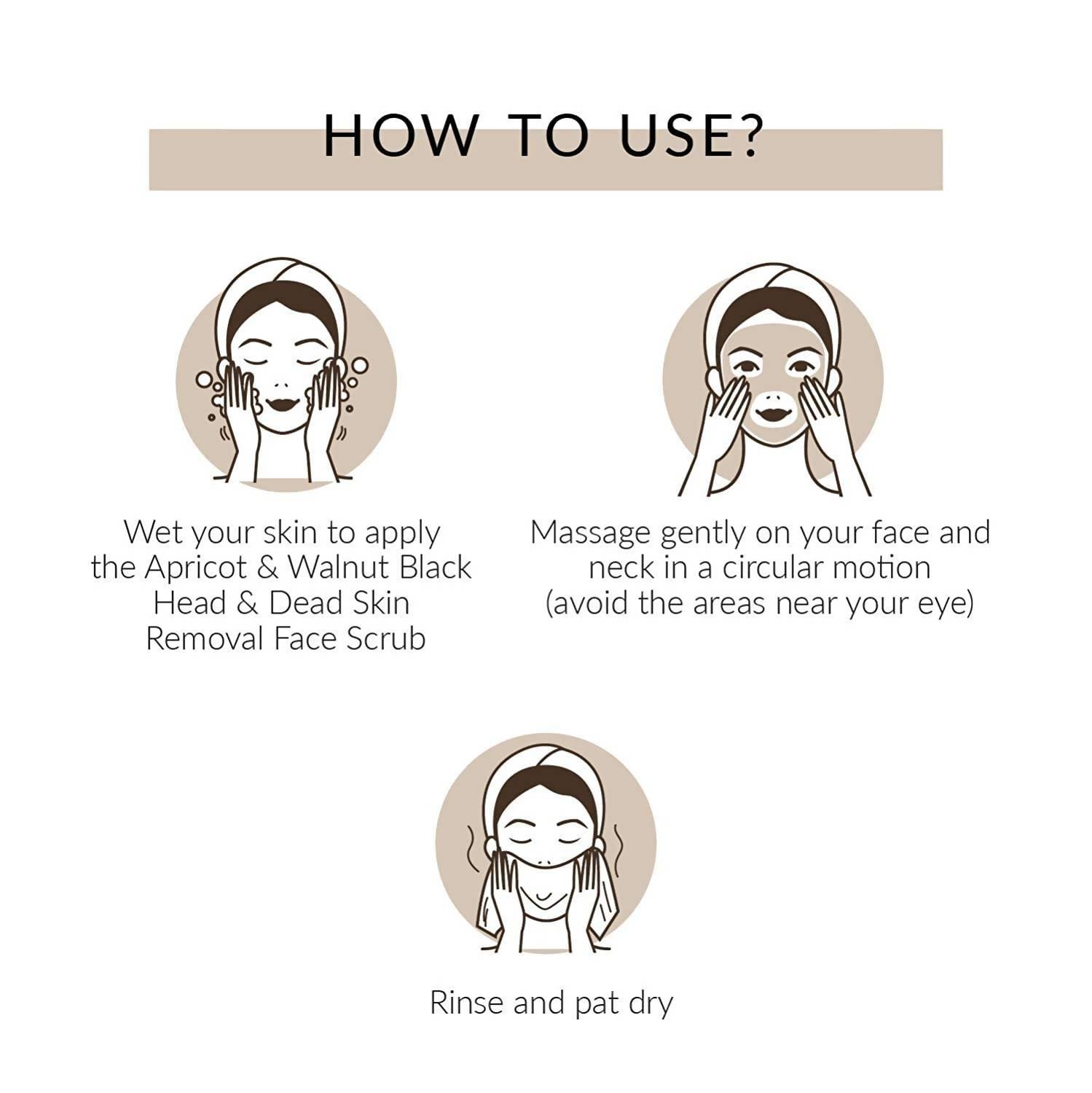 Kaina Apricot & Walnut Face Scrub