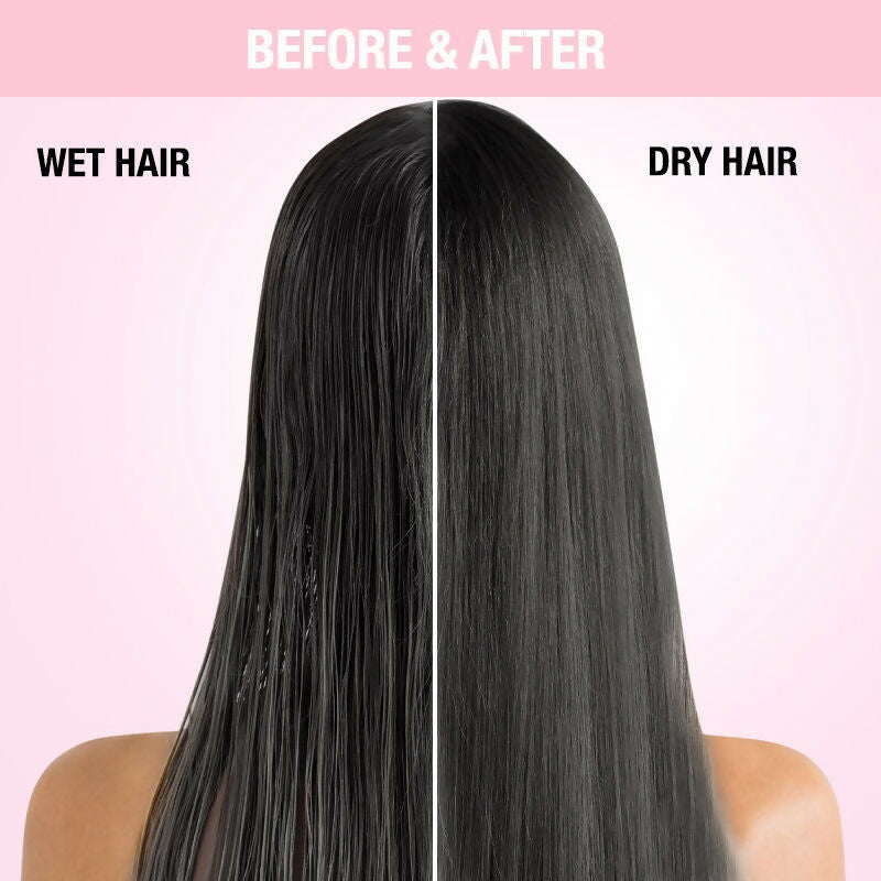 Nykaa Naturals Microfiber Hair Wrap for Frizz Free & Shiny Hair - Pink