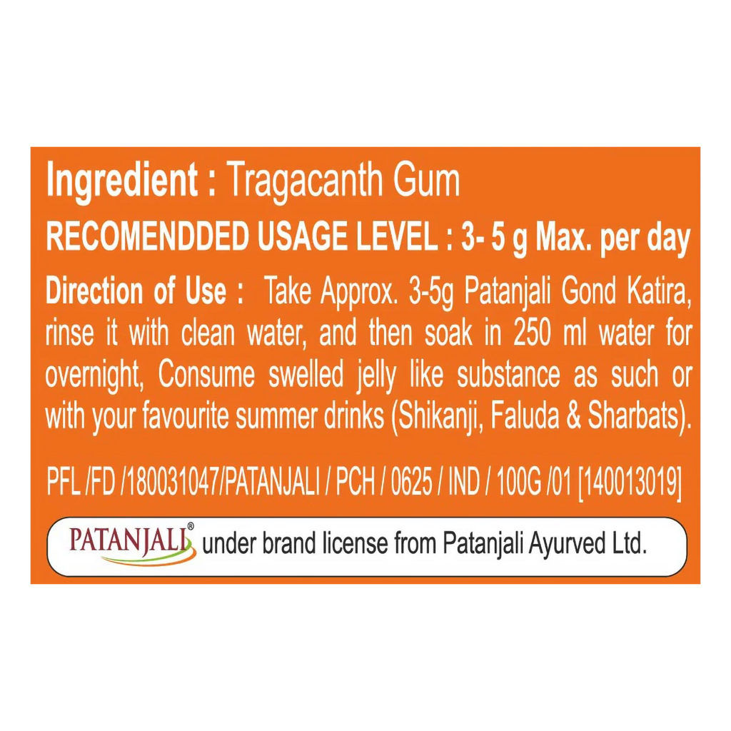 Patanjali Gond Katira - Distacart