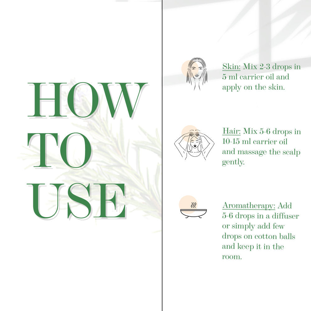 Good Vibes Rosemary 100% Pure Essential Oil