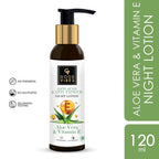 Good Vibes Aloe Vera + Vitamin E Anti - Acne Night Face Lotion