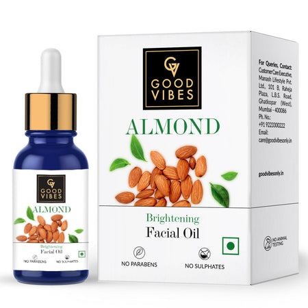 Good Vibes Brightening Facial Oil - Almond
