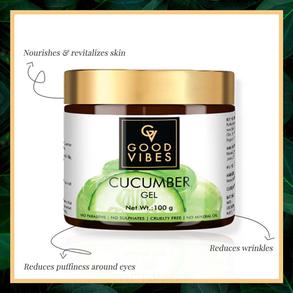 Good Vibes Cucumber Moisturizing Face Gel