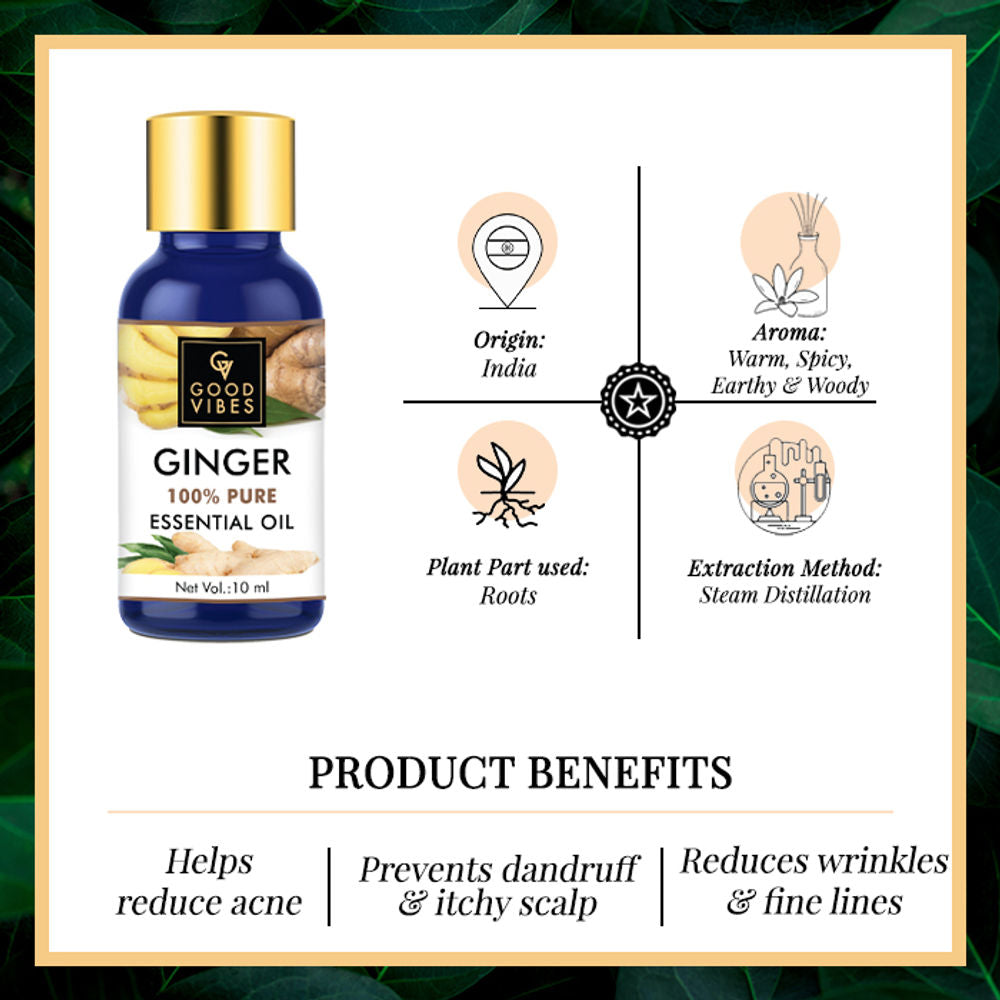 Good Vibes 100% Pure Essential Oil - Ginger