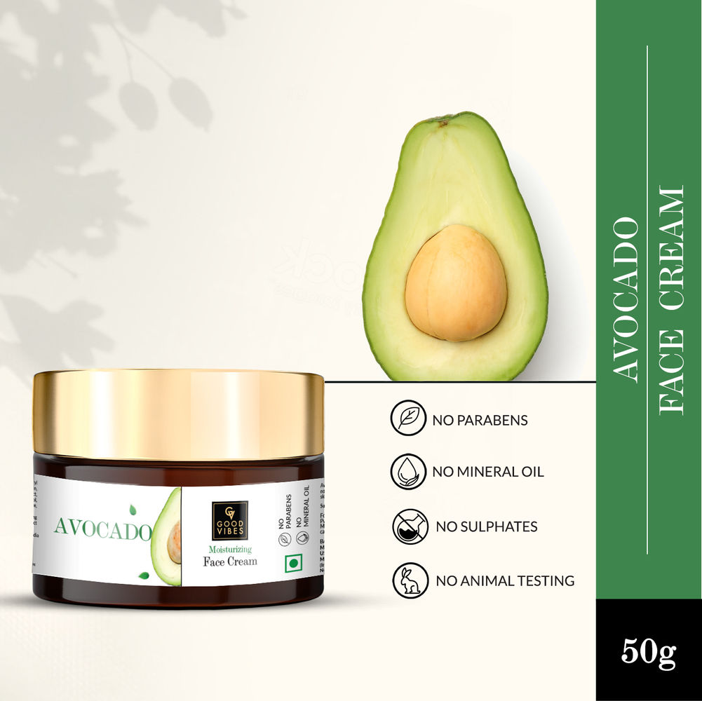 Good Vibes Moisturizing Face Cream - Avocado