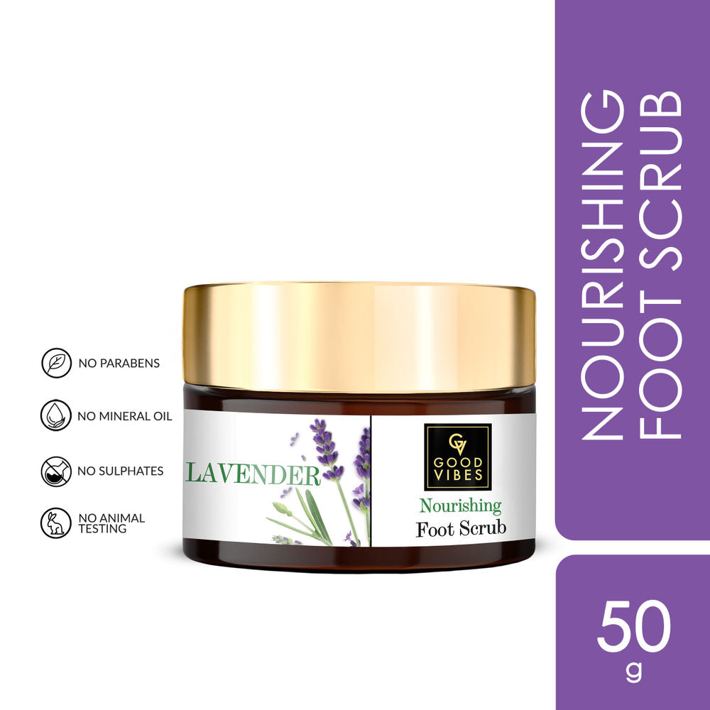 Good Vibes Nourishing Foot Scrub - Lavender