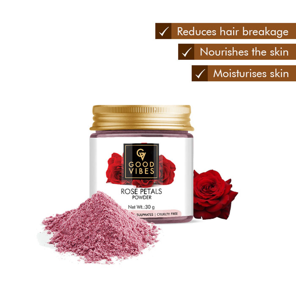 Good Vibes Rose Petals Powder