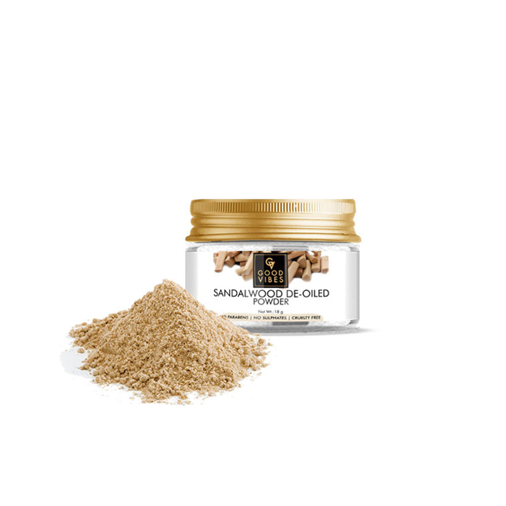 Good Vibes Sandalwood De Oiled Wood Powder