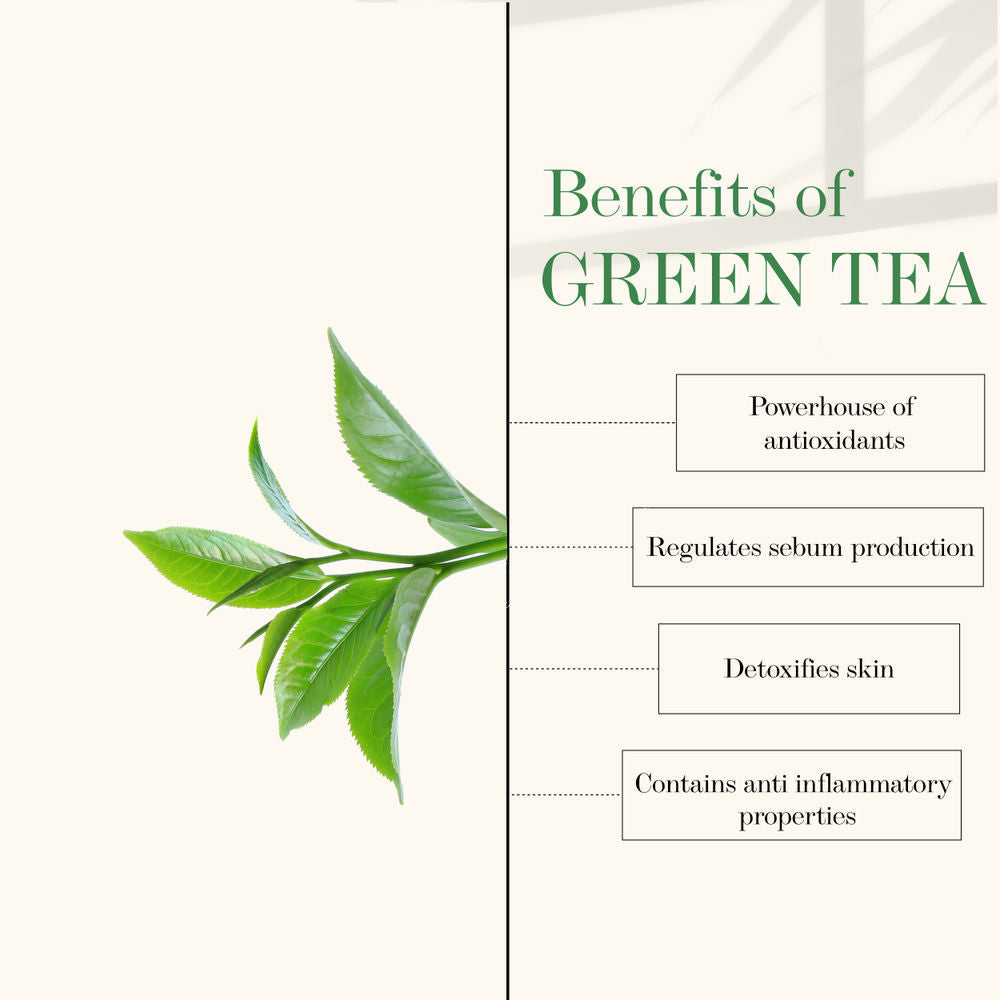 Good Vibes Green Tea Revitalising Face Cream