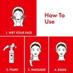 Good Vibes Rosehip Skin Clearing Foaming Face Wash With Deep Cleansing Brush