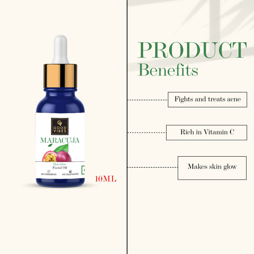 Good Vibes Skin Glow Facial Oil - Maracuja
