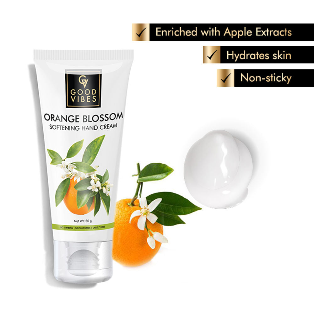 Good Vibes Softening Hand Cream - Orange Blossom