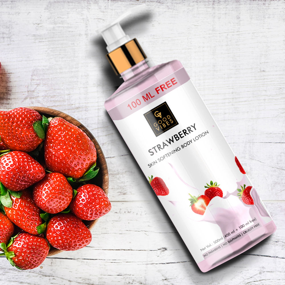 Good Vibes Strawberry Skin Softening Body Lotion