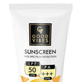 Good Vibes Wide Spectrum Protection Sunscreen with SPF 50 PA +++