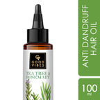 Good Vibes Tea Tree & Rosemary Anti Dandruff Hair Oil