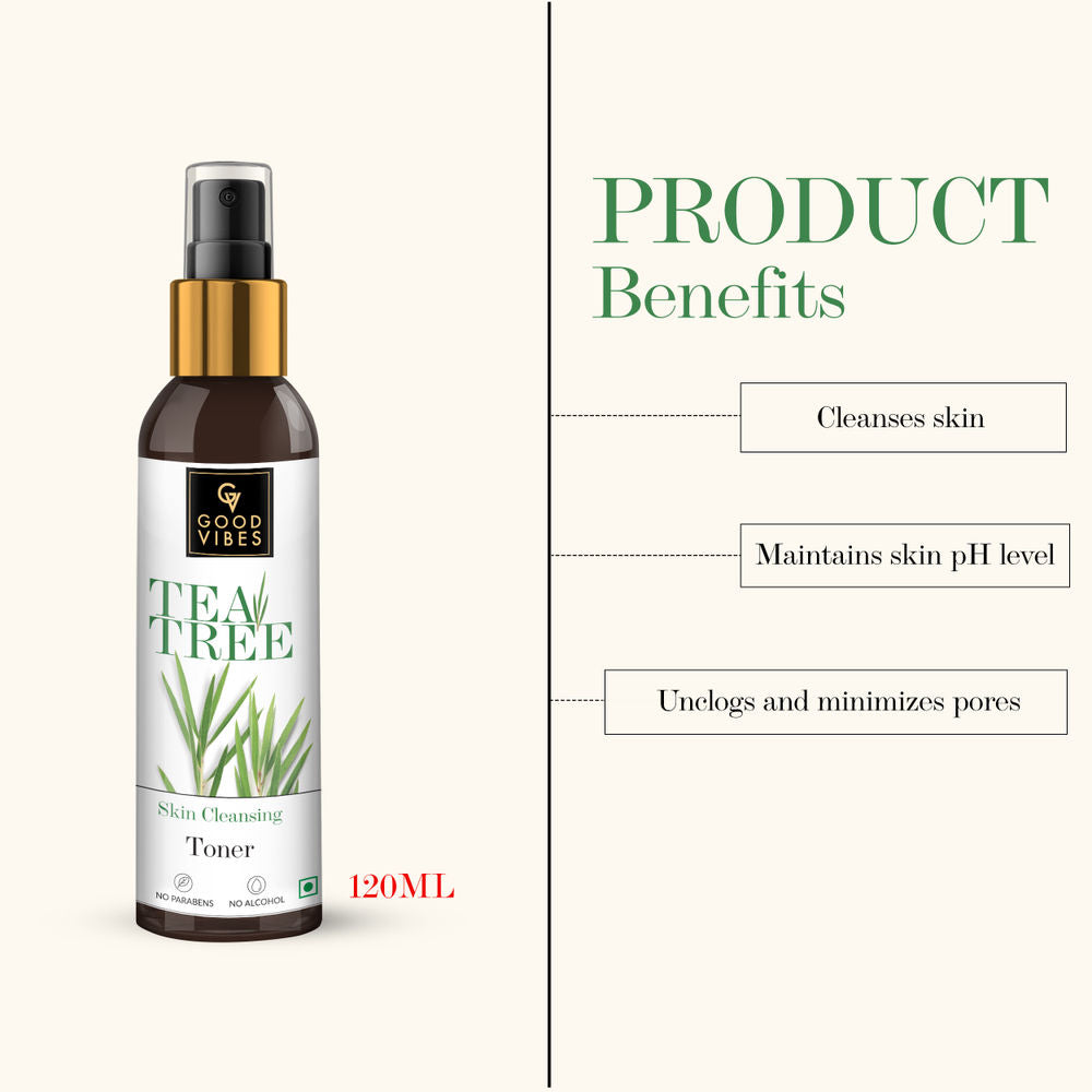 Good Vibes Tea Tree Cleansing Toner
