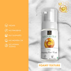 Good Vibes Vitamin C Glow Foaming Facewash