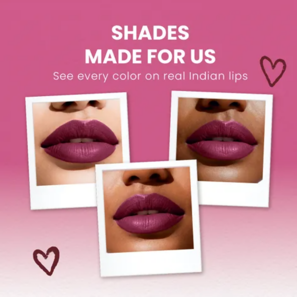 NY Bae Velvet Mousse Liquid Lipstick - Passionate Plum 03