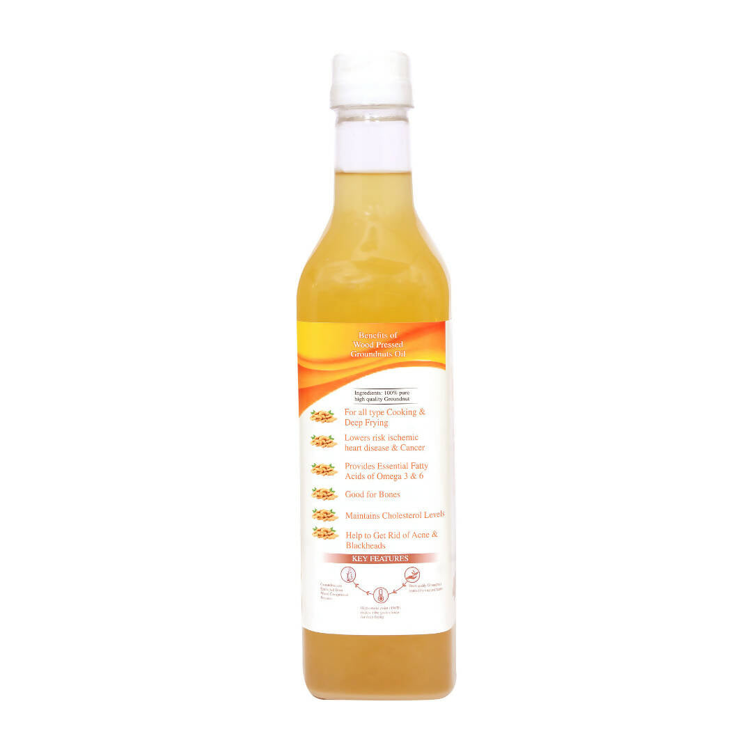 Dorjee Wellness Wood Pressed Groundnut Oil - Distacart