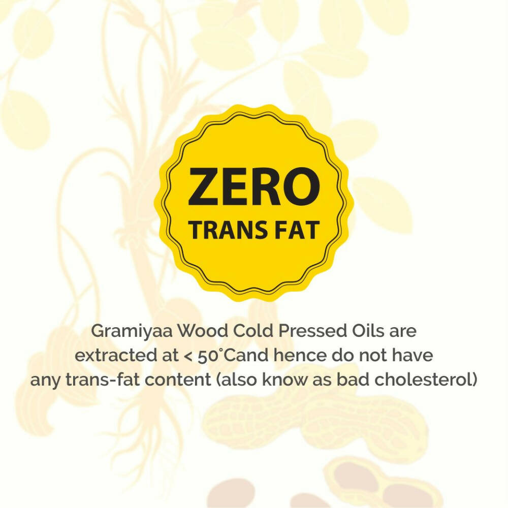 Gramiyaa Wood Cold Pressed Groundnut Oil - Distacart