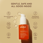 Asaya 15% Vitamin C + E Serum For Face With Ferulic Acid Brightening Serum & Skin Collagen Booster