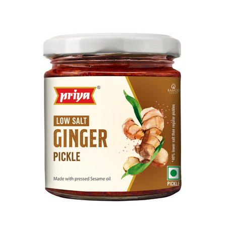 Priya Low Salt Ginger Pickles