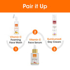 TAC - The Ayurveda Co. 10% Vitamin C Face Serum for Toning, Brightening & Glowing Skin For Women & Men