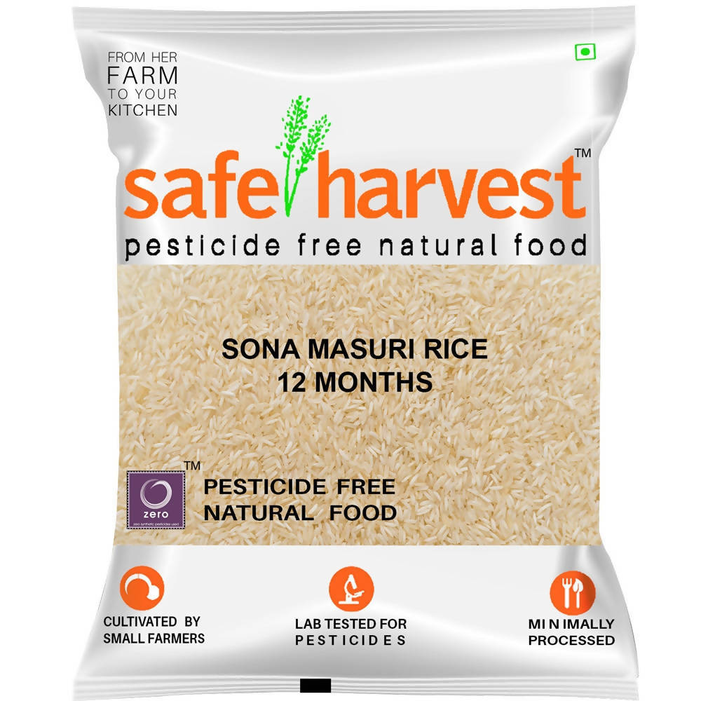 Safe Harvest Sona Masuri Raw Rice 12 Months