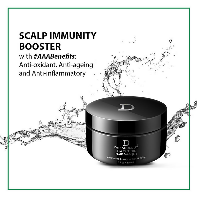 De Fabulous Tea Tree Oil Sulphate Free Hair Masque For All Hair Types