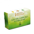 Skinska Natural Aloe Vera Vitamin E & Almond Milk Soap