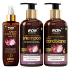 Wow Skin Science Onion Black Seed Oil Ultimate Hair Care Kit