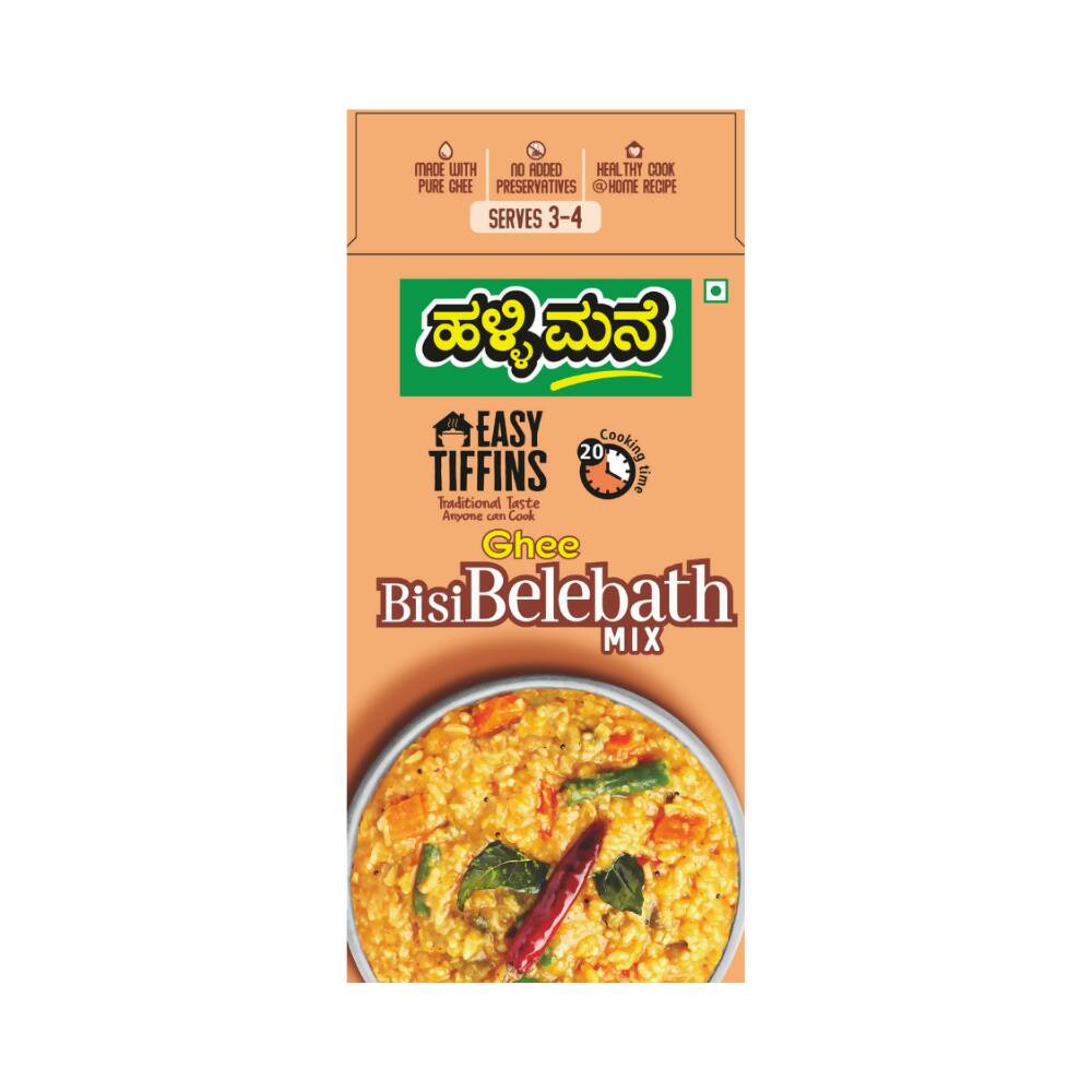 Hallimane Ghee Bisibelebath Mix - Distacart