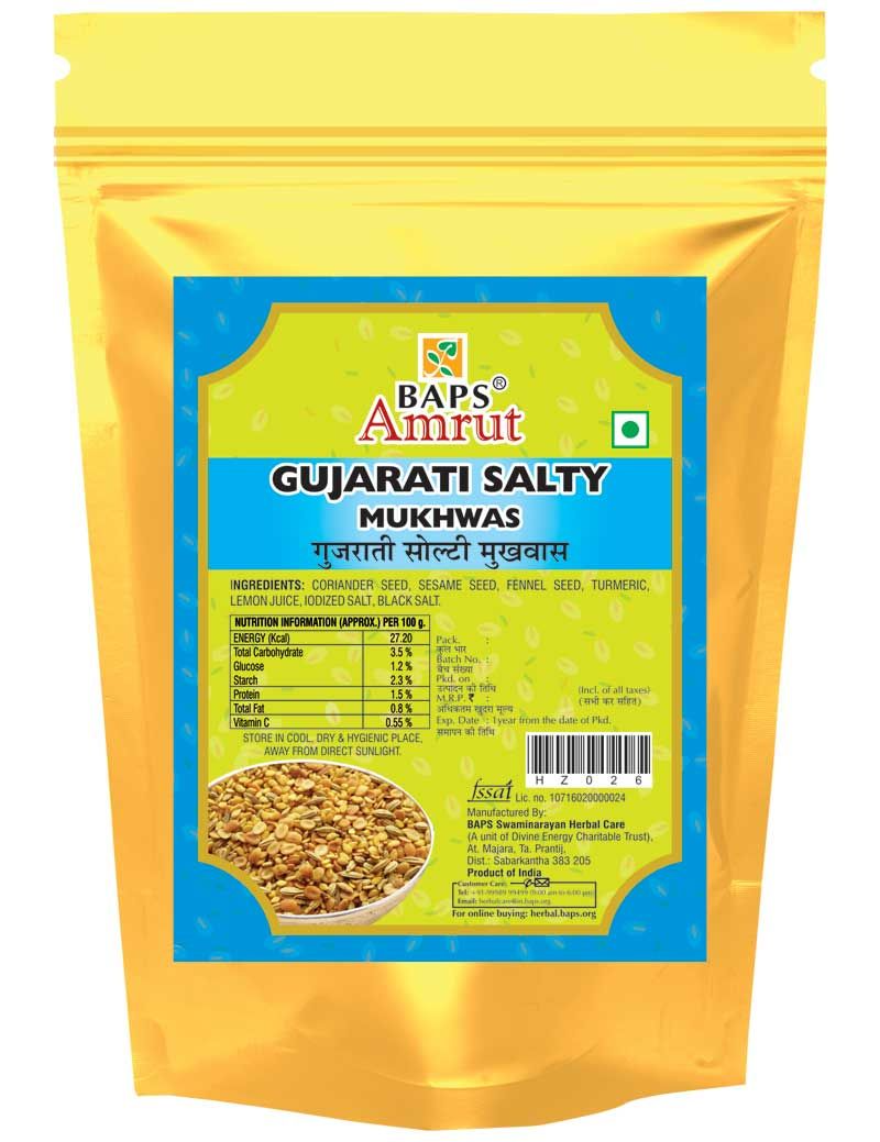 Baps Amrut Gujarati Salty Mukhwas