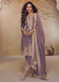 Vegaa Fashion Onion Pink Simar Silk Embroidered Designer Salwar Suit - Distacart
