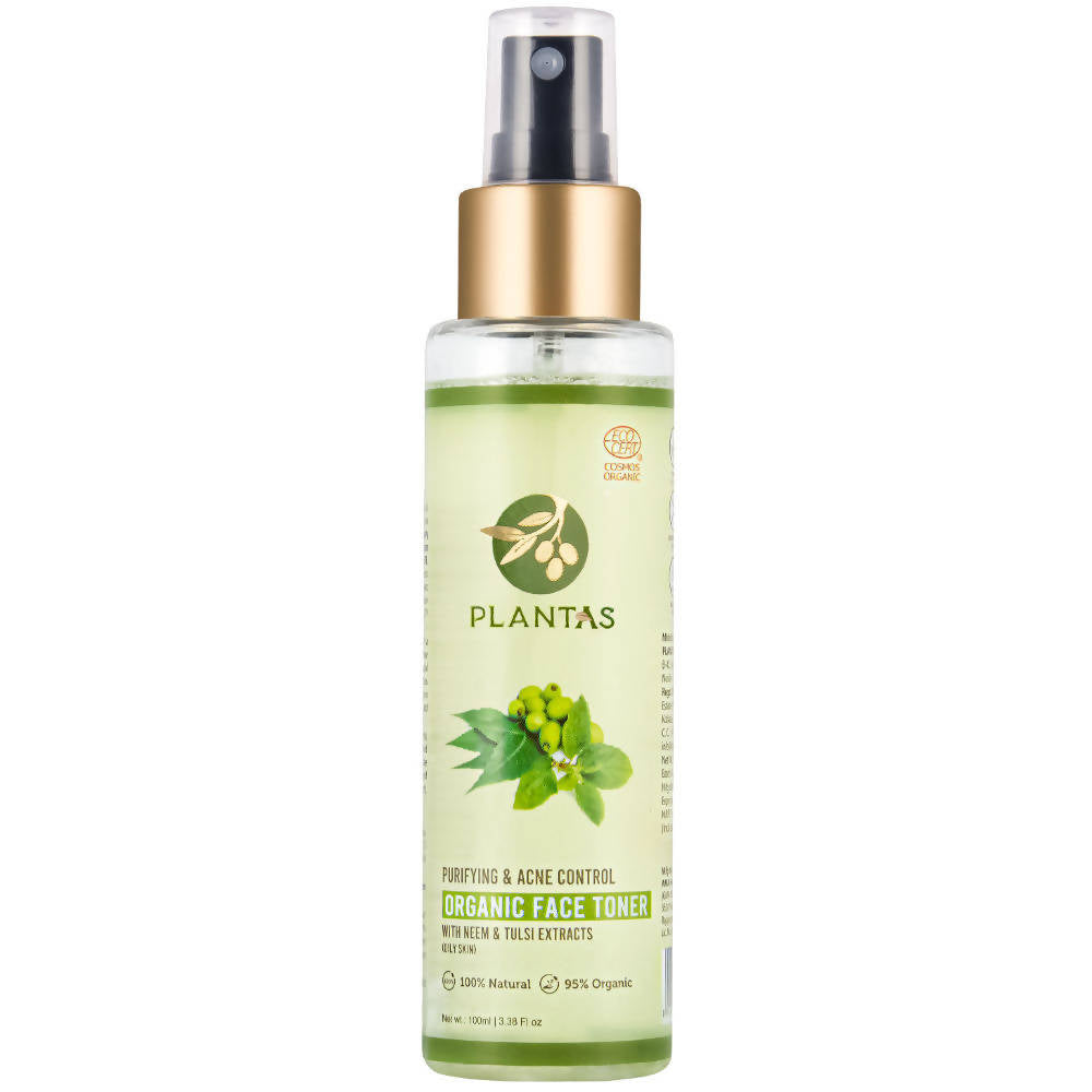 Plantas Purifying & Acne Control Organic Face Toner